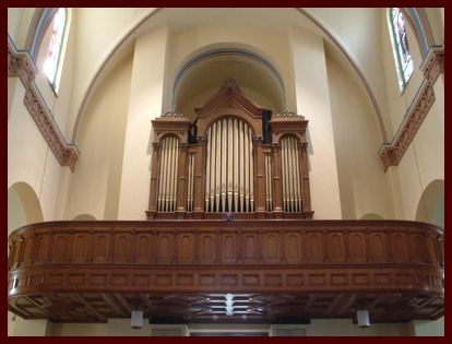 Oldenberg Organ Loft Facade
